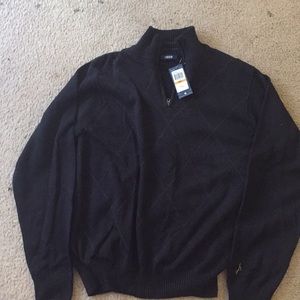Izod quarter zip sweater